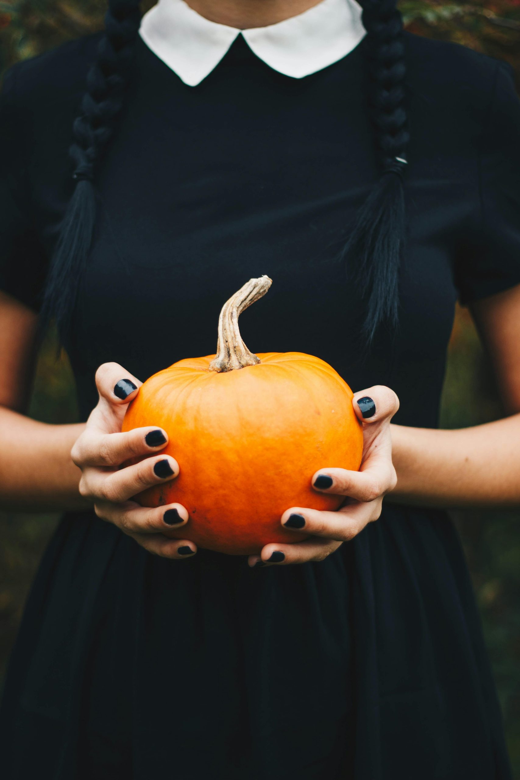 holding Pumpkin